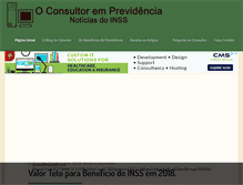 Tablet Screenshot of consultor-online.com